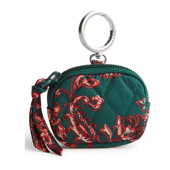 Vera Bradley Victorian Vines Bag Charm for AirPods NWT - Picture 3 of 3